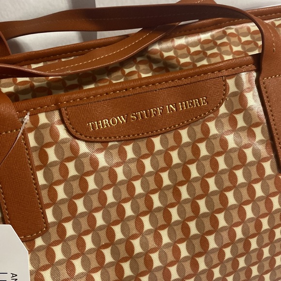 Time and Tru Sustainable Signature Tote Gingham - Picture 2 of 6